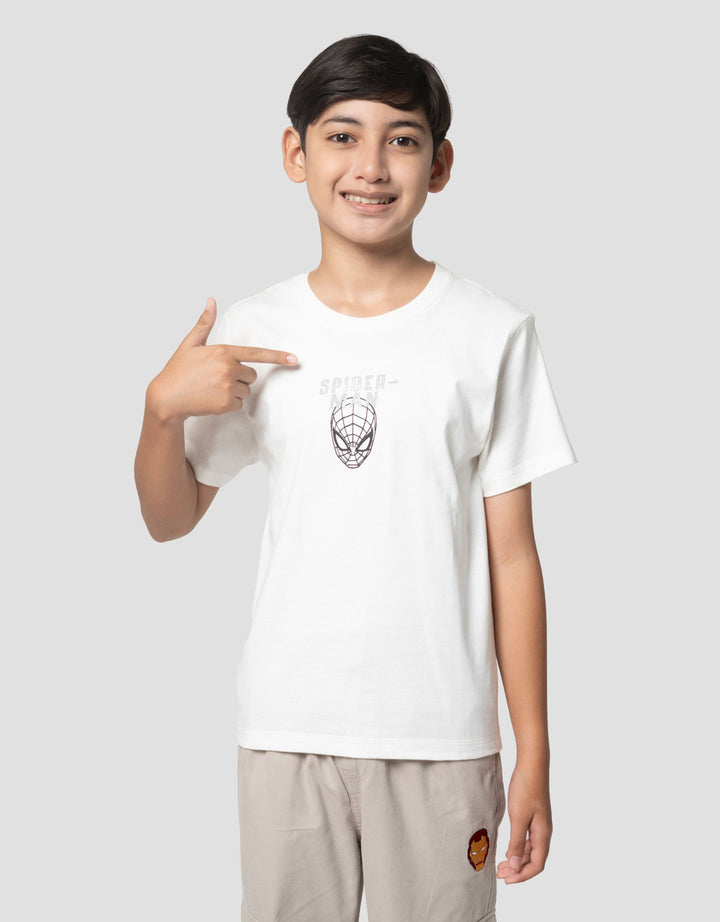 Marvel Spiderman Dpn Blkg Print Kaos Anak Laki-laki