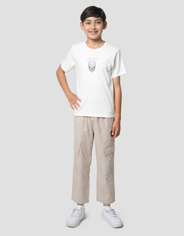 Marvel Spiderman Dpn Blkg Print Kaos Anak Laki-laki