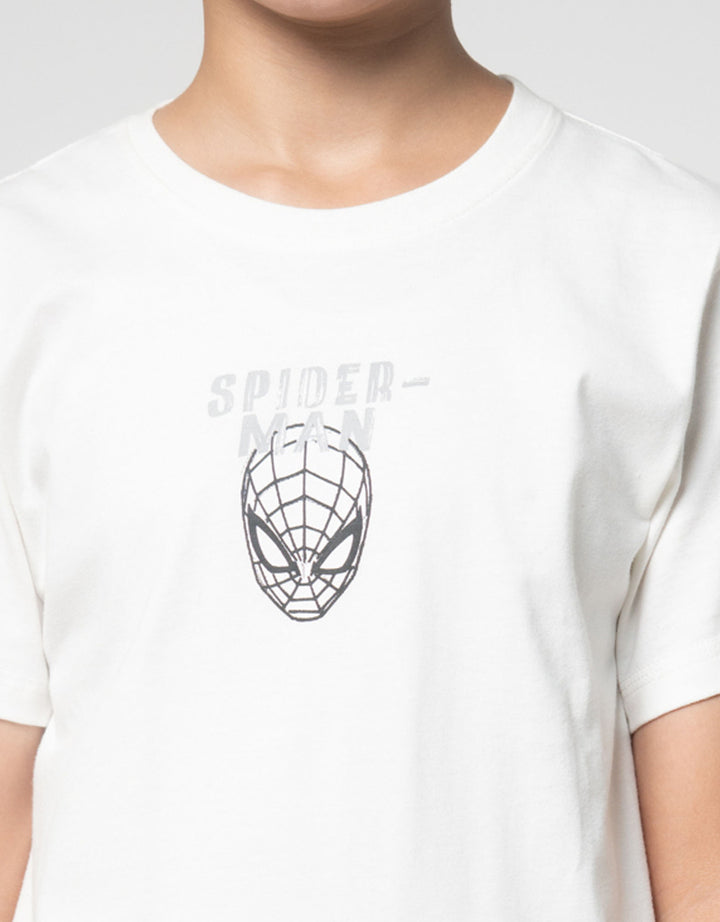 Marvel Spiderman Dpn Blkg Print Kaos Anak Laki-laki