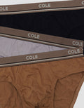 Cole 3Pk Cotton Ewb Doube Line Celana Dalam Pria