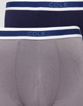 Cole 2 Pk Rayon Ewb Mid Stripe Celana Boxer Pria