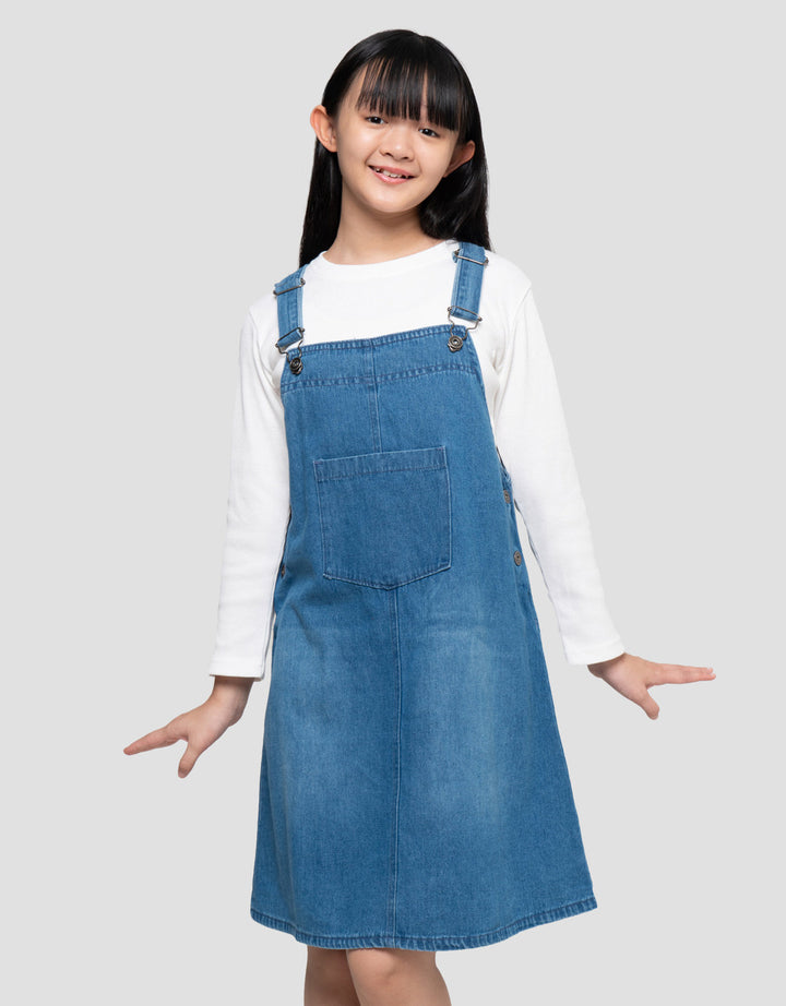 Nevada With Inner Dress Overall Anak Perempuan