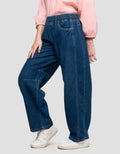 Nevada Barrel Fit Celana Denim Anak Perempuan
