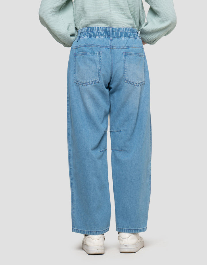 Nevada Barrel Fit Celana Denim Anak Perempuan