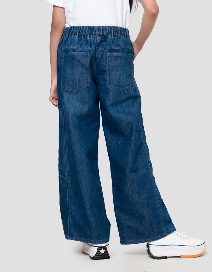 Nevada Plain Celana Denim Anak Perempuan