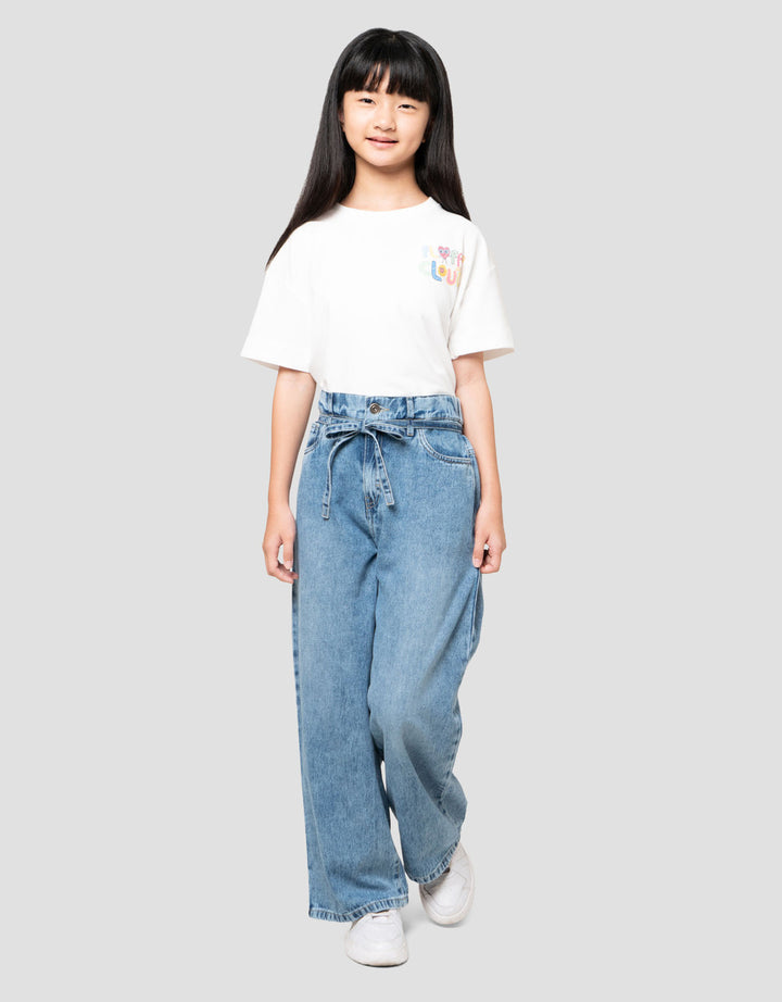 Nevada With Belt Cbdnbelta Celana Denim Anak Perempuan