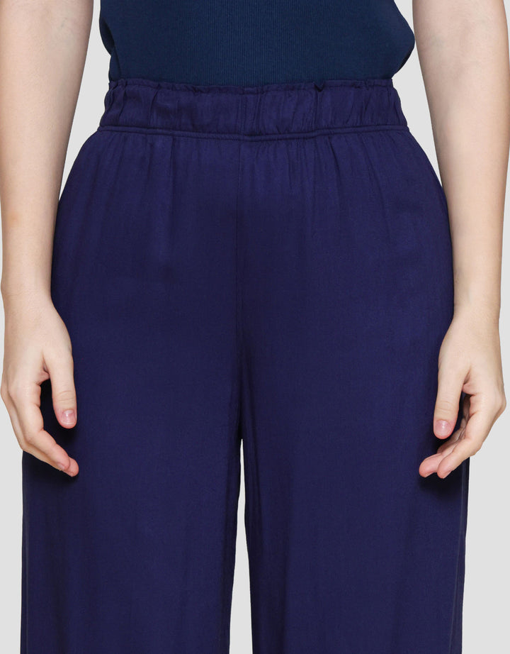 St. Yves Solid Celana Kulot Wanita