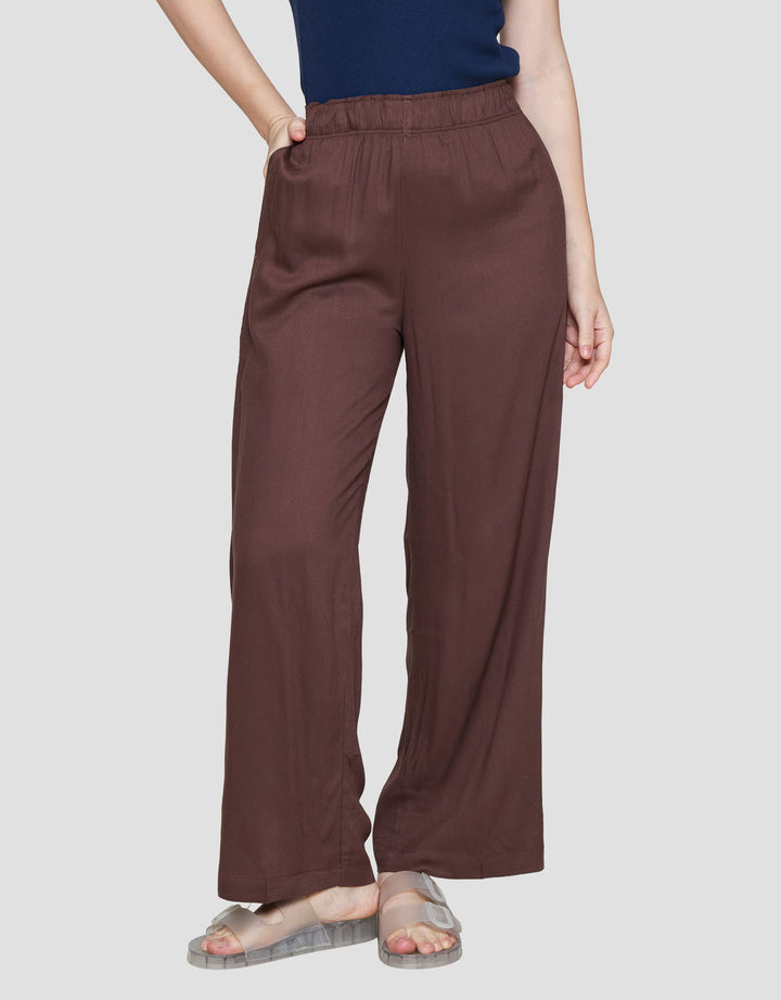 St. Yves Solid Celana Kulot Wanita