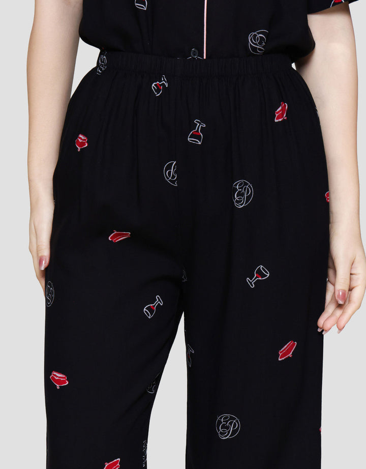 Nevada Ep Eiffel Setelan Piyama Wanita