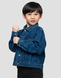 Suko Jaket Denim Lengan Panjang Anak Laki-Laki