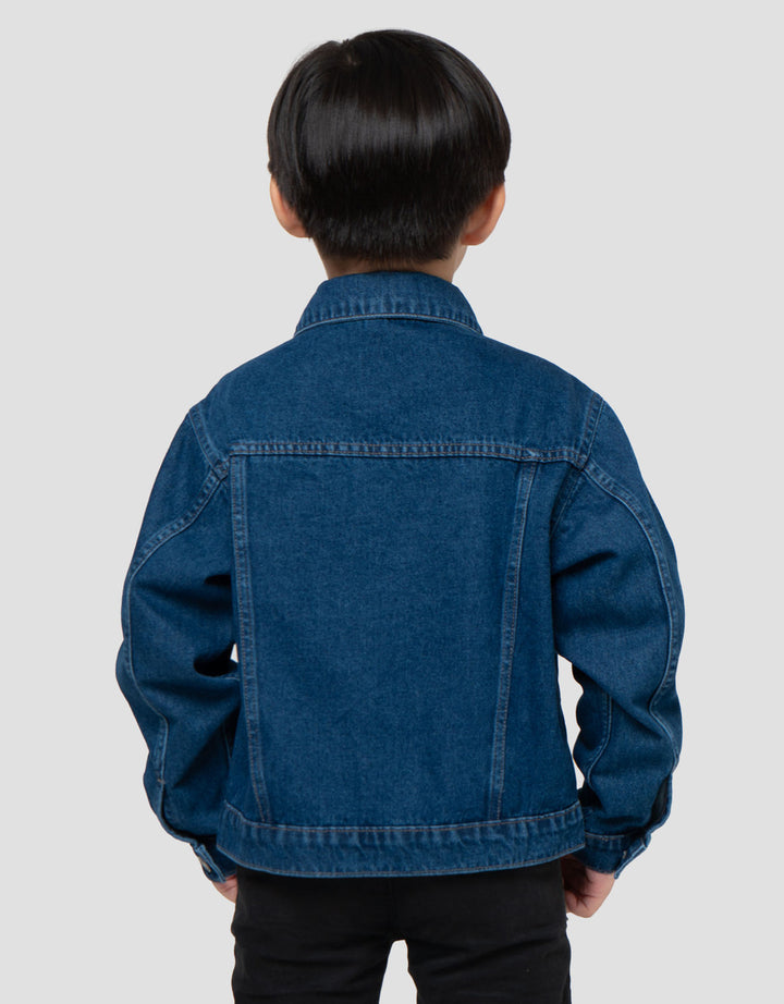 Suko Jaket Denim Lengan Panjang Anak Laki-Laki