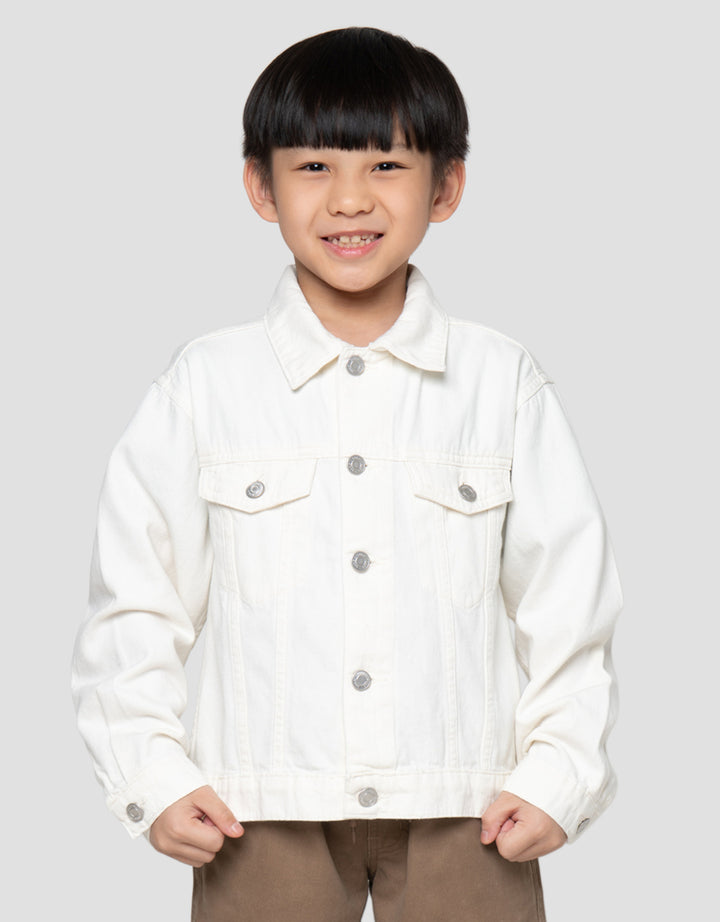 Suko Jaket Denim Lengan Panjang Anak Laki-Laki