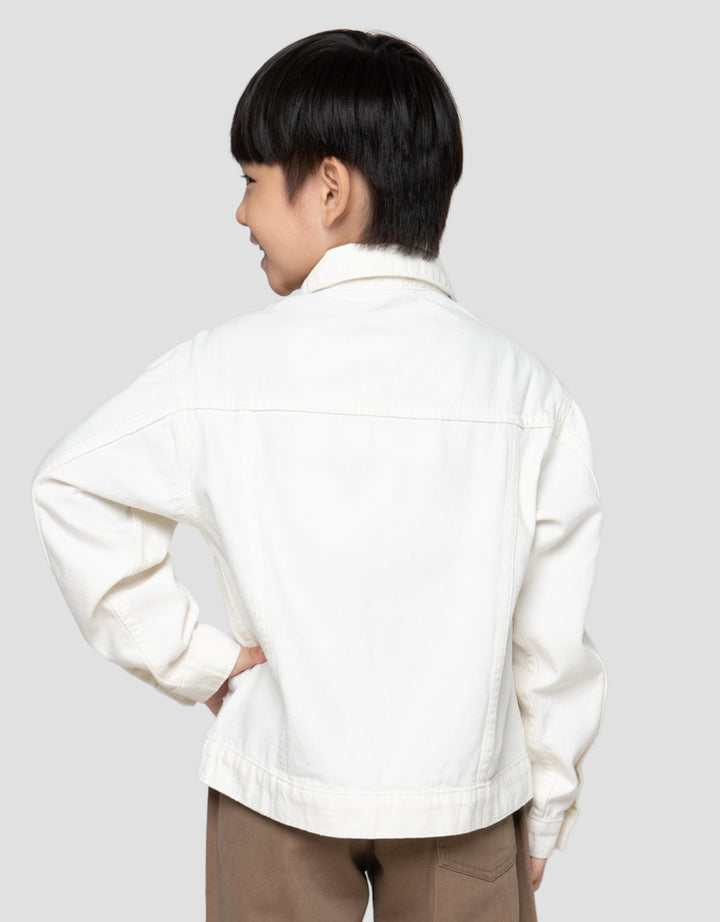 Suko Jaket Denim Lengan Panjang Anak Laki-Laki