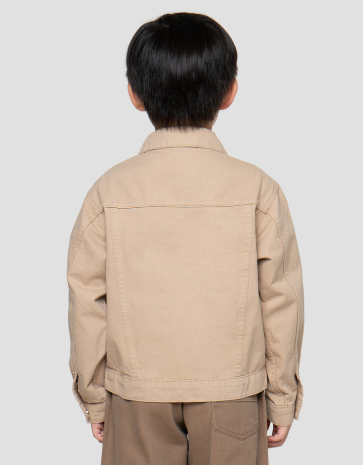 Suko Jaket Denim Lengan Panjang Anak Laki-Laki