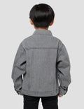 Suko Jaket Denim Lengan Panjang Anak Laki-Laki