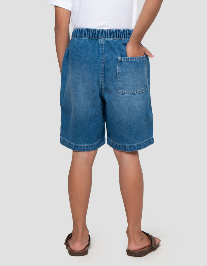 Suko Rileks Denim Celana Pendek Anak Laki-laki