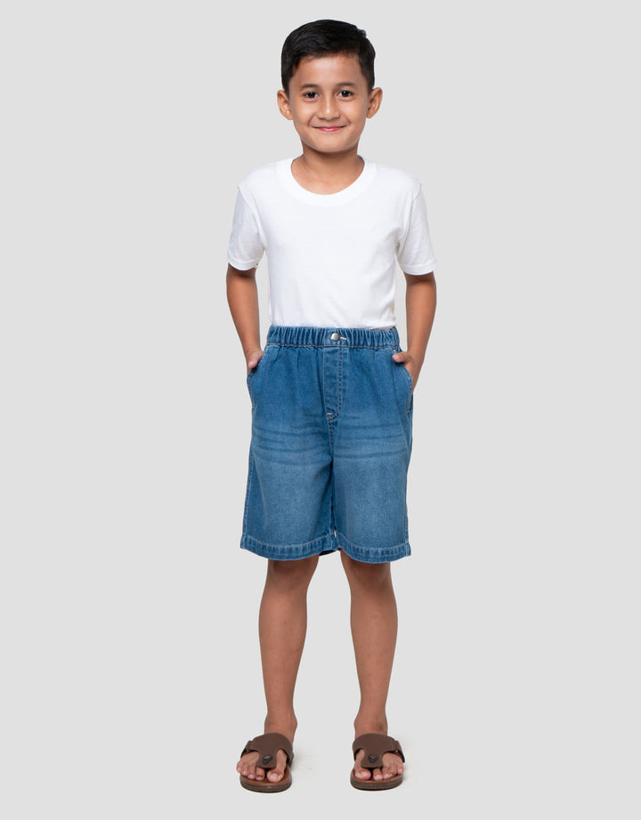 Suko Rileks Denim Celana Pendek Anak Laki-laki