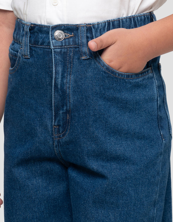 Suko Jeans Lurus  Celana Panjang Denim Anak Laki-laki