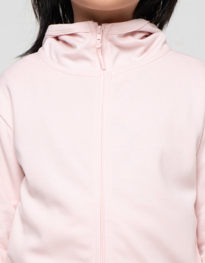 Suko Lengan Panjang Jaket Hoodie Anak Perempuan