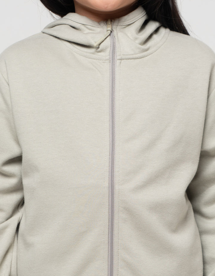 Suko Lengan Panjang Jaket Hoodie Anak Perempuan