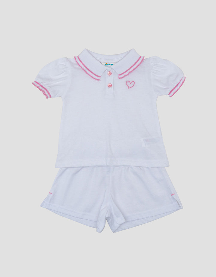 Little M Jersey Polo Pakaian Setelan Bayi