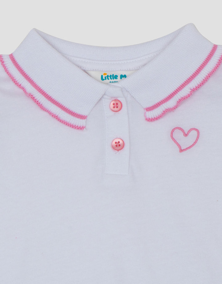 Little M Jersey Polo Pakaian Setelan Bayi