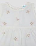 Little M Woven Sleeveless Embro Mase Pakaian Setelan Bayi