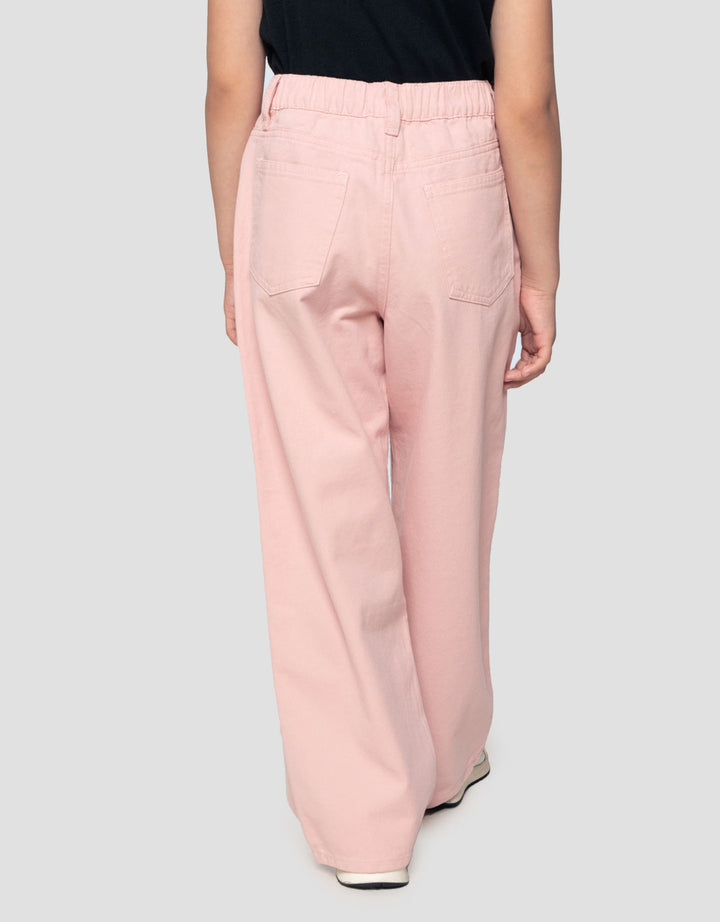 Suko Jeans Lurus Celana Denim Anak Perempuan