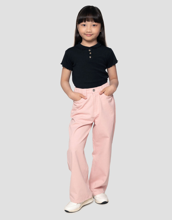 Suko Jeans Lurus Celana Denim Anak Perempuan