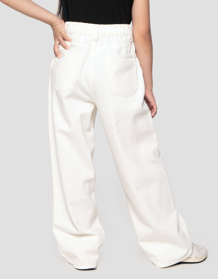 Suko Jeans Lurus Celana Denim Anak Perempuan