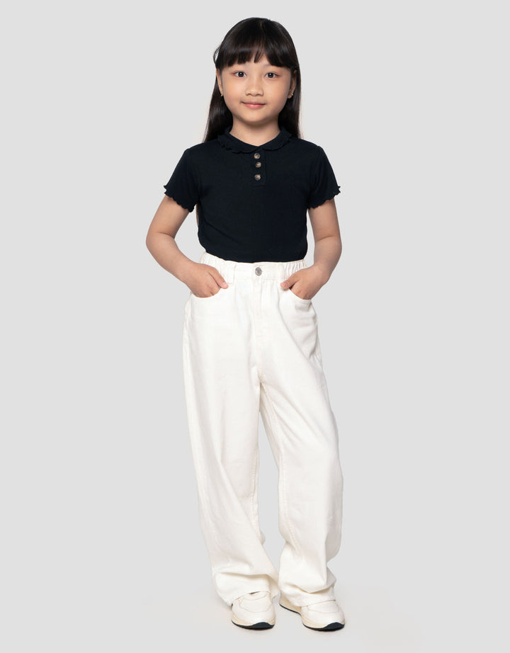 Suko Jeans Lurus Celana Denim Anak Perempuan