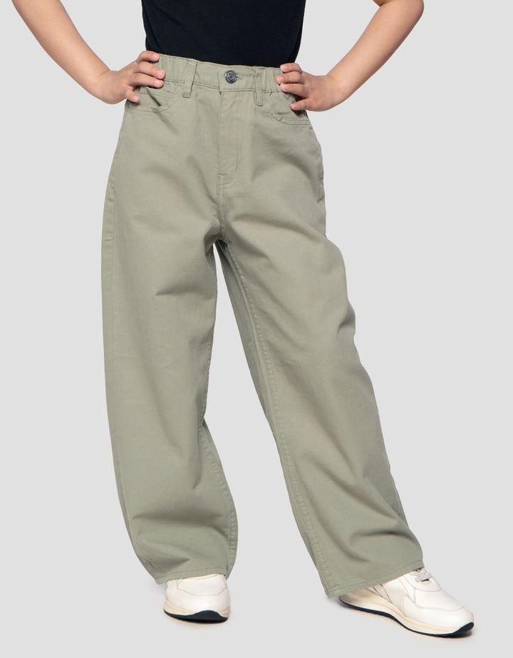 Suko Jeans Lurus Celana Denim Anak Perempuan