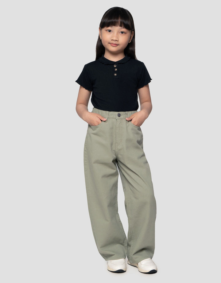 Suko Jeans Lurus Celana Denim Anak Perempuan