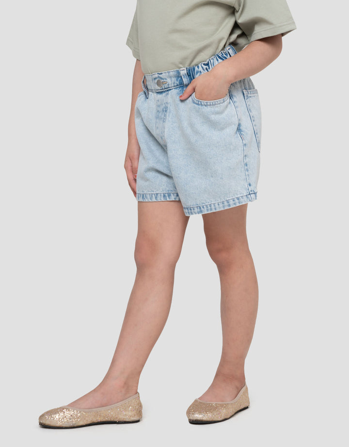 Suko Celana Pendek Denim Anak Perempuan