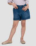 Suko Celana Pendek Denim Anak Perempuan