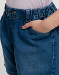 Suko Celana Pendek Denim Anak Perempuan