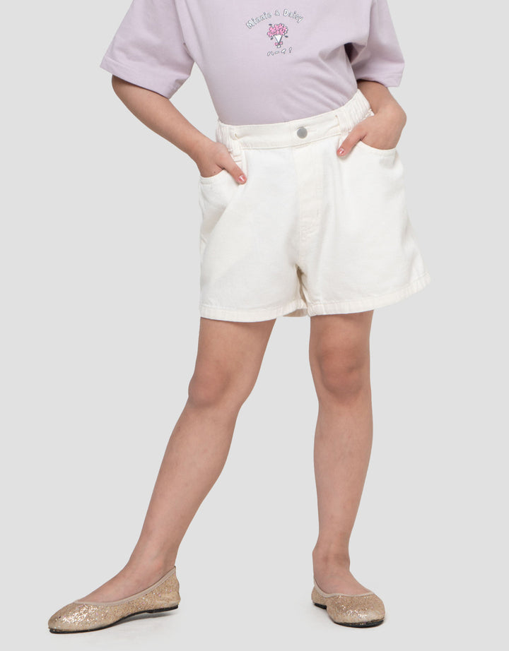 Suko Celana Pendek Denim Anak Perempuan