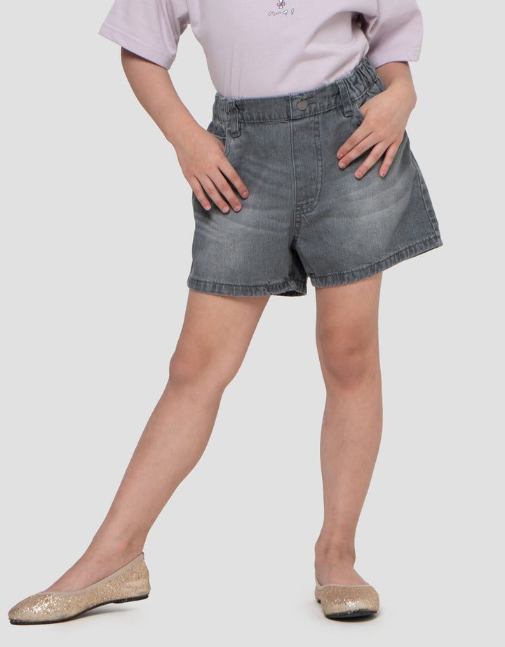 Suko Celana Pendek Denim Anak Perempuan