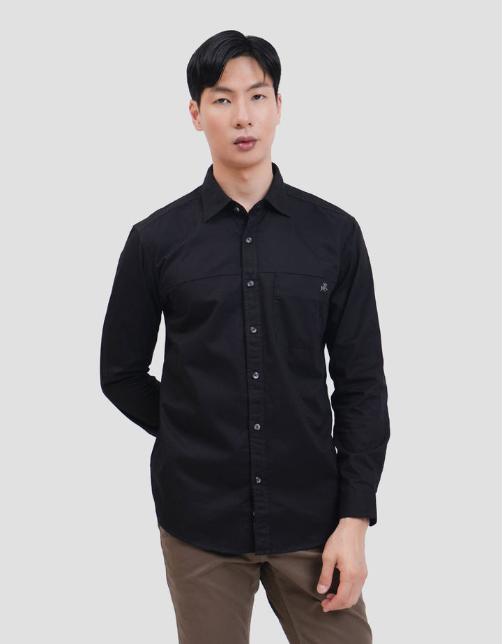 Lois KLL608 Kemeja Lengan Panjang Pria