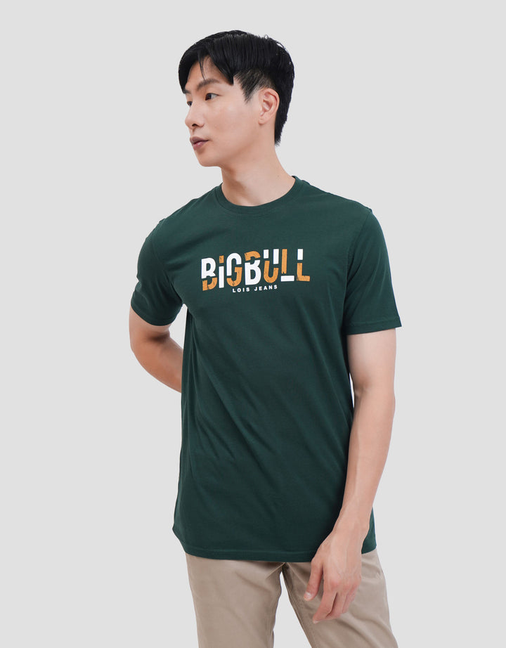Lois Big Bull Print KSB2452 Kaos Pria
