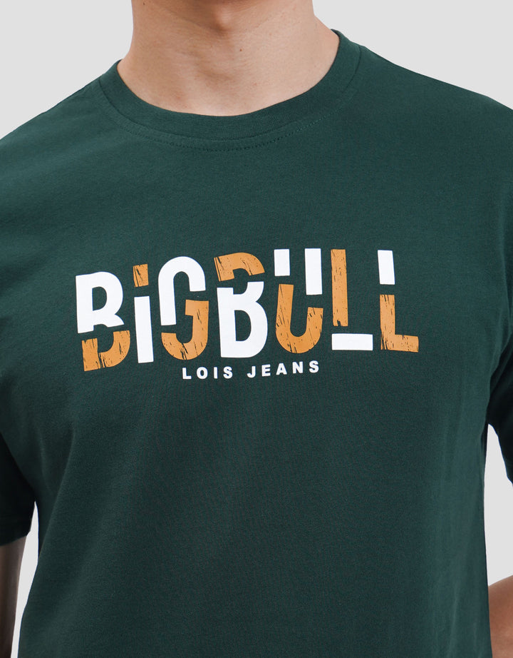 Lois Big Bull Print KSB2452 Kaos Pria