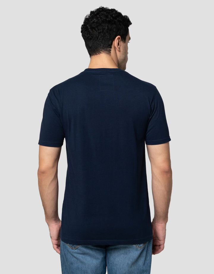 Lois Print Bigbull Denim Co Kaos Pria