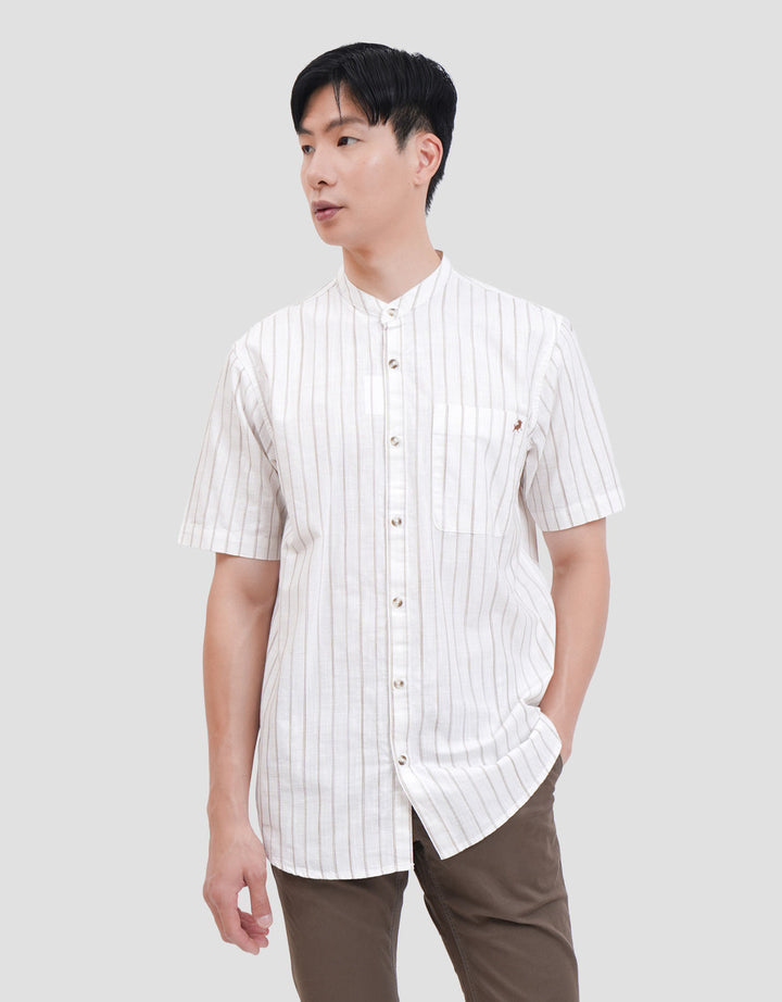 Lois KLS588BW Kemeja Koko Pria