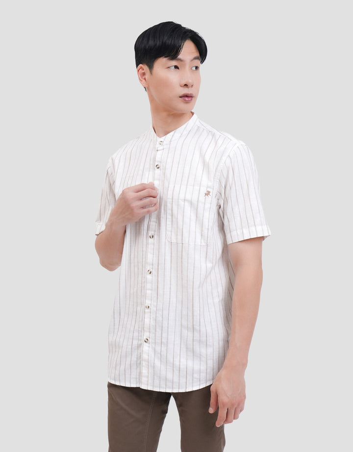 Lois KLS588BW Kemeja Koko Pria