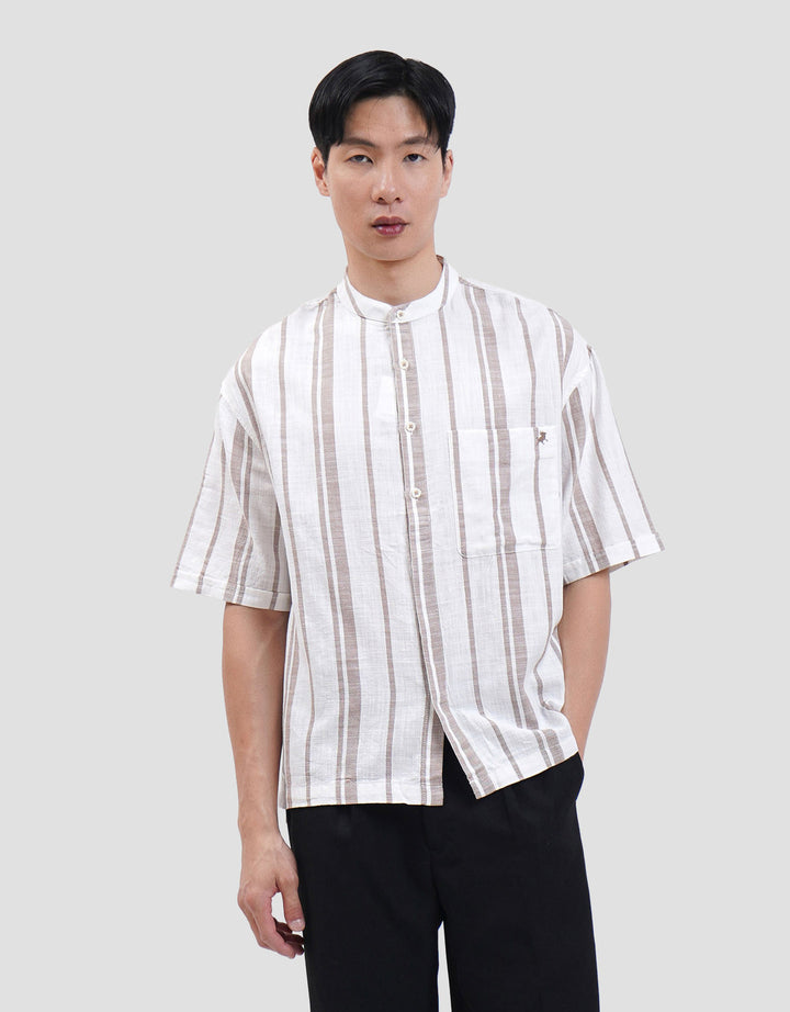Lois Kemeja Koko Kls589Wh Pria