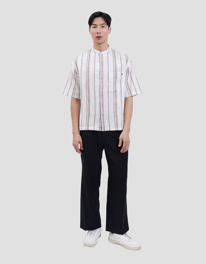 Lois Kemeja Koko Kls589Wh Pria