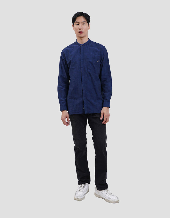 Lois Kemeja Koko Kll582Nv Pria