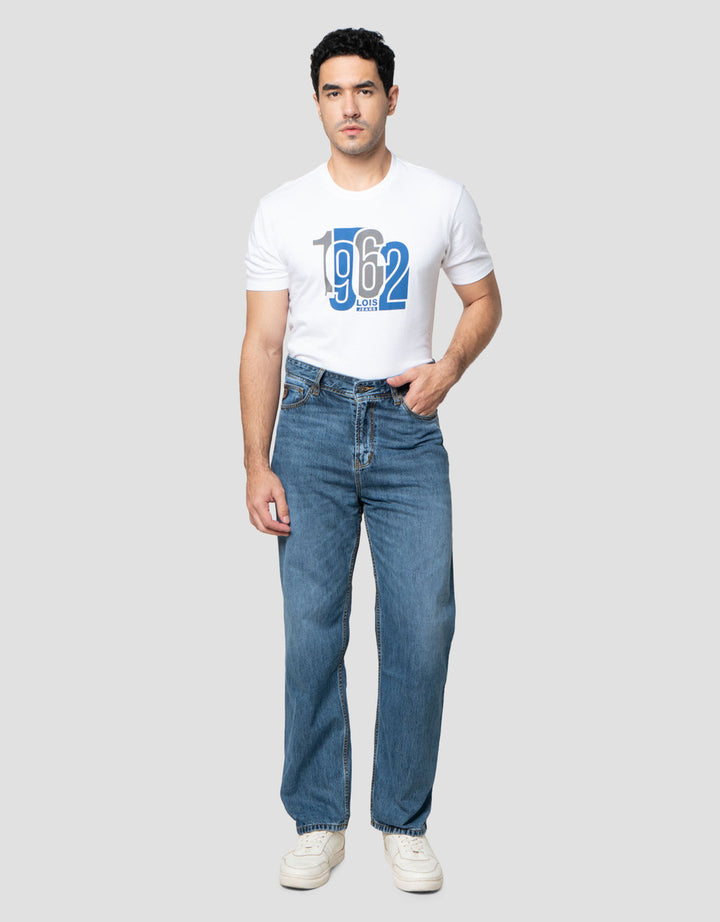 Lois Celana Cargo Jeans Crf129D Pria