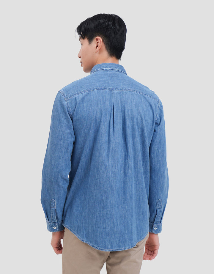 Lois KLL578D Kemeja Lengan Panjang Pria