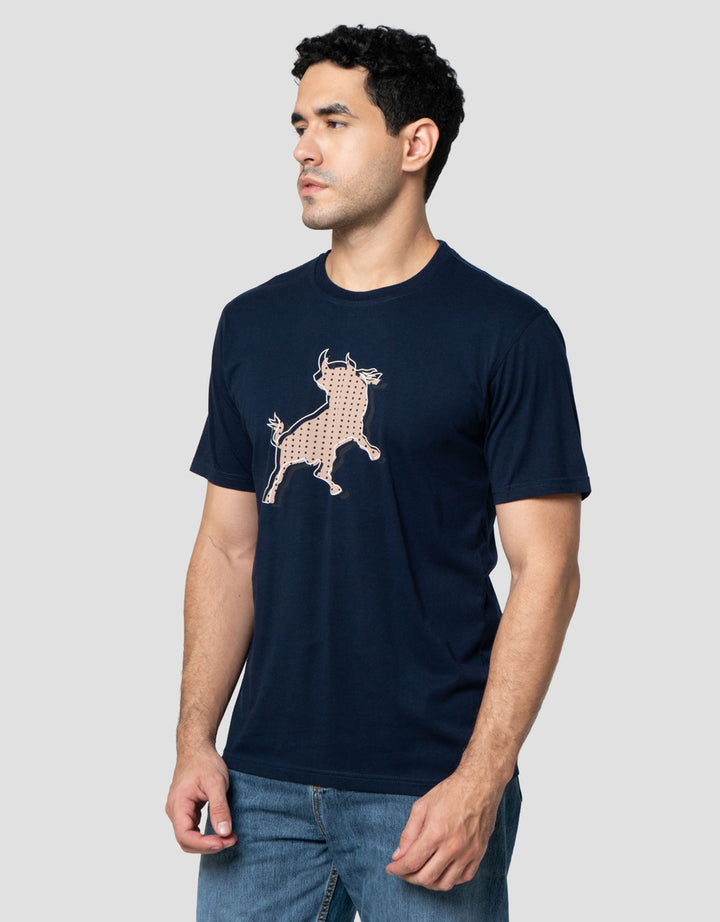Lois Print Animal Kaos Pria